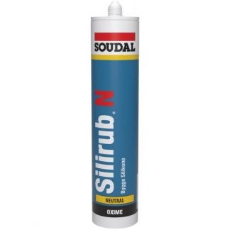 Soudal Silirub N - Neutraali silikonimassa