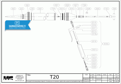 Sulzer - MK - Kröger Suuttimen sovitinpala (203) - Image 3